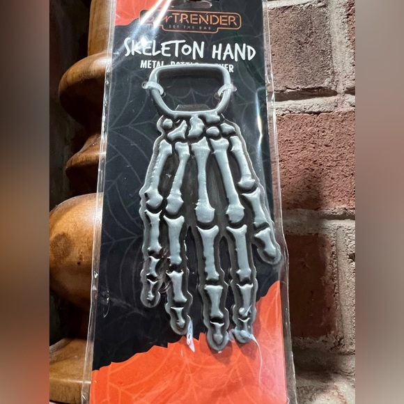 Skeleton Hand Metal Bottle Opener 
By BarTRENDER - Picture 3 of 4